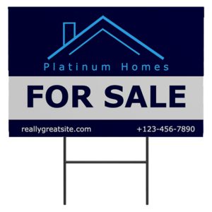 Real Estate Lawn Signs Design Online